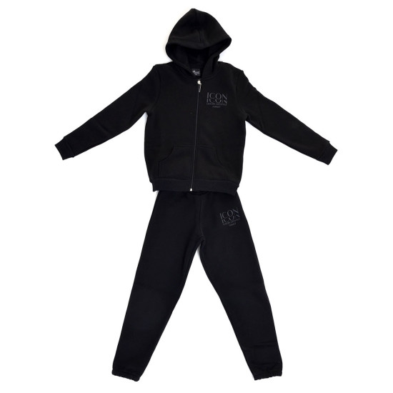 Target Παιδικές φόρμες σετ Jacket Hoodie &amp; Jogger Pants Fleece "Icon"